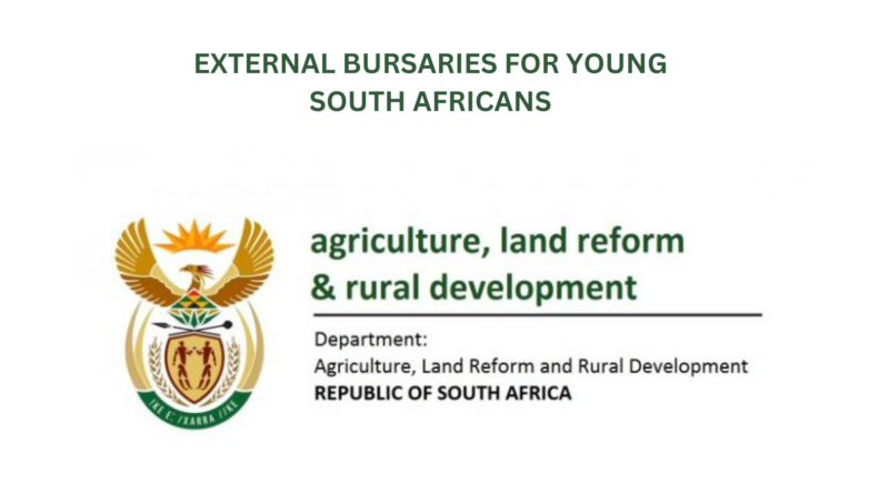 Bursary Awards For The Year 2025: The Department of Agriculture, Land Reform and Rural Development (DALRRD)