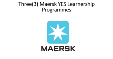 Three(3) Maersk YES Learnership Programmes 2024/2025 For  High Potential South African Individuals